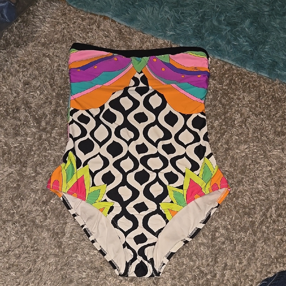 Trina Turk Geometric Swimsuit